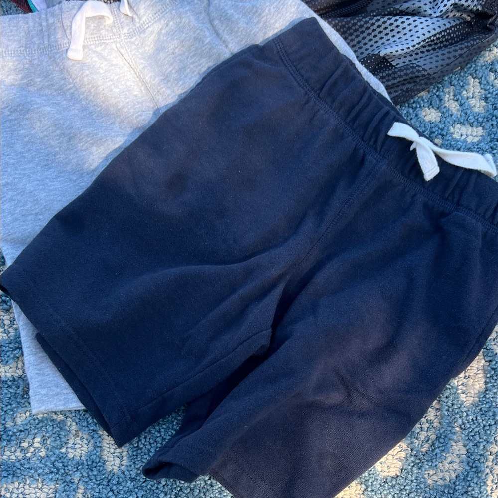 The Children's Place Navy and Gray Shorts Set